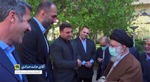 حامد حدادی در دیدار رهبری