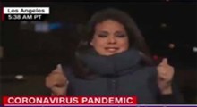گریه‌ بی امان خبرنگار هنگام گزارش زنده!