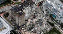 تصاویر برج تخریب‌شده فلوریدا