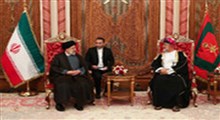 غش کردن یک عضو گارد سلطنتی عمان در مراسم استقبال از رئیسی!