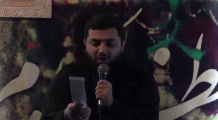 مهدی دردشتیان/ مداحی به زبان انگلیسبی در مسجد امام علی نیویورک
