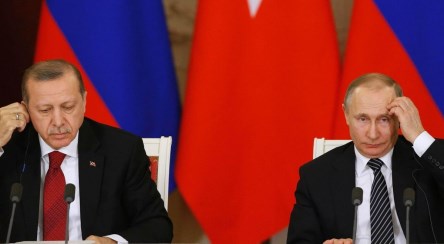 نشست خبری اردوغان و پوتین ؛ تاکید بر حفظ تمامیت ارضی سوریه