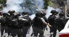 کتک زدن دانشجویان معترض توسط پلیس اسرائیل
