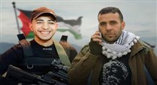 تشییع پیکر دو شهید فلسطینی در نابلس