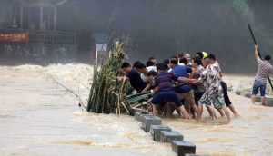 تلفات طوفان و سیل در شرق چین به ۲۸ نفر رسید