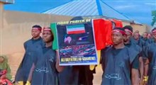 تشییع نمادین پیکر قائد شهید در جمهوری نیجر
