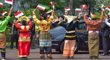 استقبال رئیس جمهور اندونزی از رئیسی