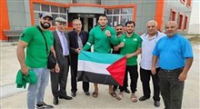 استقبال الجزایری‌ها از ورزشکار المپیکی حامی فلسطین