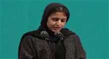 دختر دانشجو:ما در ایران می‌مانیم و آن را می‌سازیم