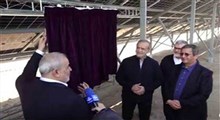 افتتاح نیروگاه خورشیدی قائد شهید با حضور پزشکیان