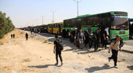 انتقاد زائران بازگشتی از نرخ کرایه ها در خاک عراق
