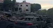 ابعاد گسترده ویرانی در حملات رژیم صهیونی به "کفررمان" لبنان