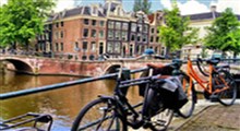 آمستردام پایتخت دوچرخه‌های جهان!