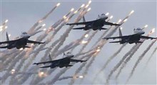 تصاویر هولناک از جنگنده‌‌های روسیه در آسمان اوکراین