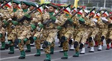 رژه نیروهای مسلح در مراسم روز ارتش در سراسر کشور