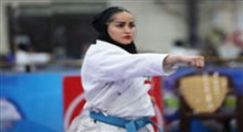 هنرنمایی شادی جعفری‌زاده؛ تکنیک مبارزه مدال‌آور آسیایی کاراته