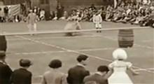 بازی تنیس در ۱۵۰ سال پیش!