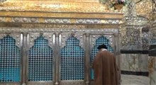 ویدیوی حضور رهبر انقلاب در حرم حضرت عبدالعظیم(ع)