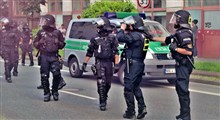 برخورد خشن پلیس آلمان با معترضان به قرنطینه