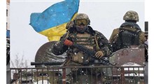 تصادف دو خودرو زرهی ارتش اوکراین