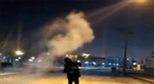 تبدیل آب جوش به بخار در هوای سردتر از سیبری مشهد!