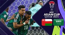 خلاصه دیدار عربستان 2-1 عمان