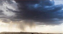 تایم‌لپسی زیبا از لحظه ورود یک طوفان تندری به سواحل استرالیا