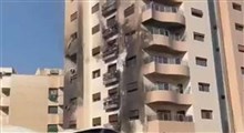 اولین تصاویر از حمله صهیونیست‌ها به منطقه مسکونی در دمشق