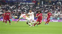 خلاصه بازی اردن 1-3 قطر