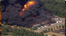 آتش‌سوزی گسترده در یک مرکز مواد شیمیایی اسرائیل