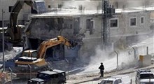تخریب گری خانه های فلسطینی‌ها