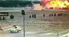 فیلم از سقوط هواپیمای بوئینگ ۷۰۷ ارتش!