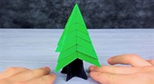 آموزش ساخت درخت اوریگامی