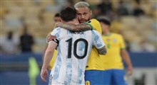دیدار برزیل - آرژانتین و بهت ستاره‌ها