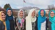 چهارشنبه های با حجاب در قلب آمریکا...!