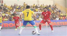 خلاصه فوتسال ایران 2-4 برزیل