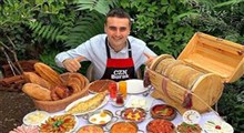 توزیع افطاری بوراک در قدس توسط سرآشپز مشهور ترکیه
