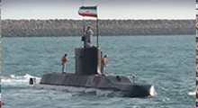 رونمایی از جدیدترین زیردریایی ایران