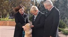 سگ رئیس‌جمهور مولداوی دست همتای اتریشی را گاز گرفت