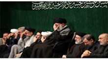دکور بیت رهبری برای برپایی عزای حسینی بدون حضور عزاداران