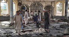 ویدیوی ورود عوامل انتحاری به مسجد شیعیان افغانستان