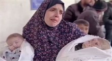 حال و روز مادر دوقلوهای شهید فلسطینی