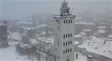 انفجار هدایت شده یک برج در روسیه