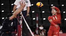 خلاصه بازی والیبال ایران 2-3 ژاپن