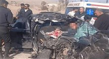تصادف خودروی خانواده سقاب اصفهانی