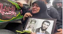 دلتنگی‌های مادر شهید مفقود الاثر کنار پیکر شهدا