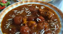 خورشت آلو/ آموزش آشپزی