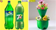 ترفند | 10 ایده کاردستی با بطری پلاستیکی