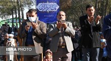 حضور پرشور مردم اصفهان در نماز باران