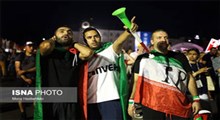 هواداران ایرانی در قطر...